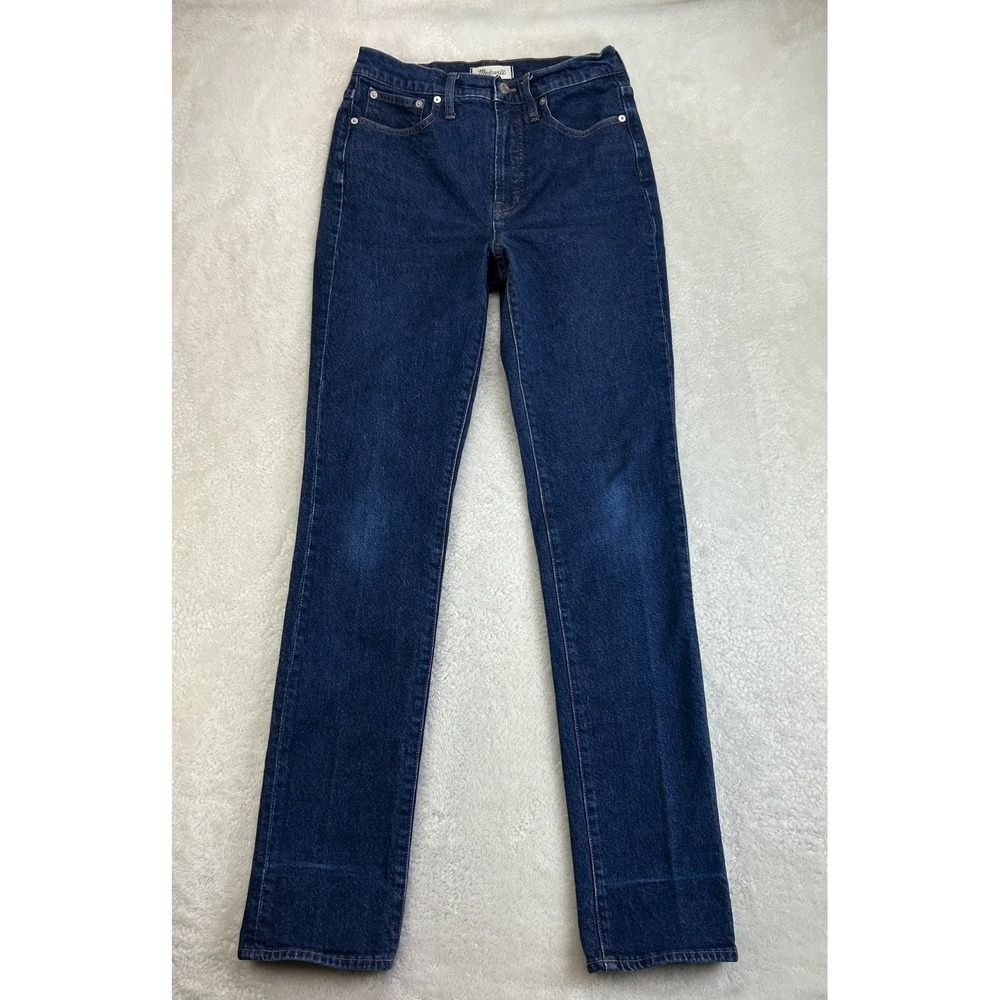 Madewell The Perfect Vintage Full Length Jeans‎ Womens 28 Blue Denim READ
